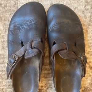 Birkenstock Boston clogs - oiled leather